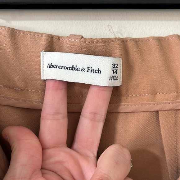 Abercrombie & Fitch Sloane Tailored Wide Leg Pant Size 32 - Picture 8 of 12